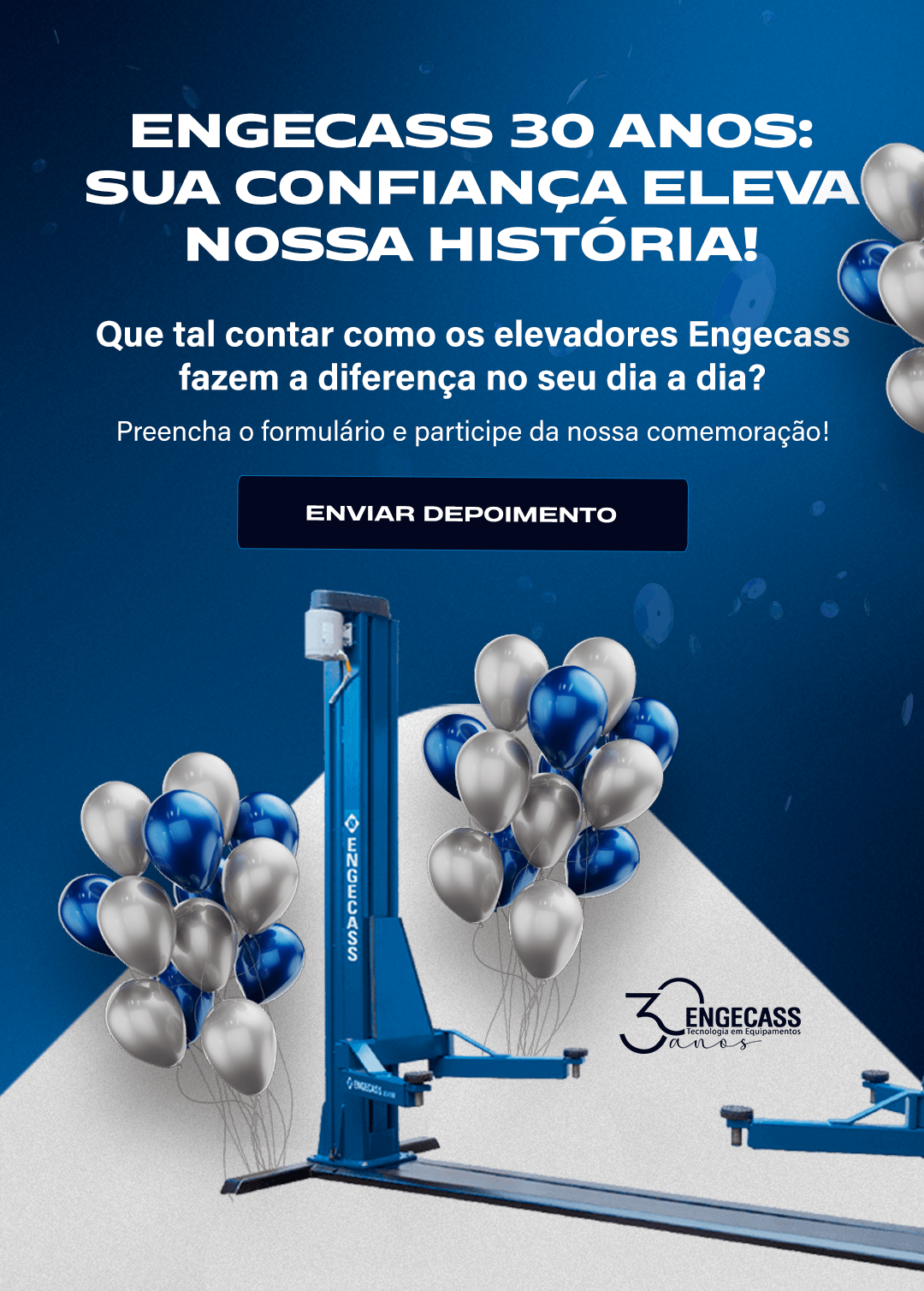 Banner Aniversário da Engecass 2025