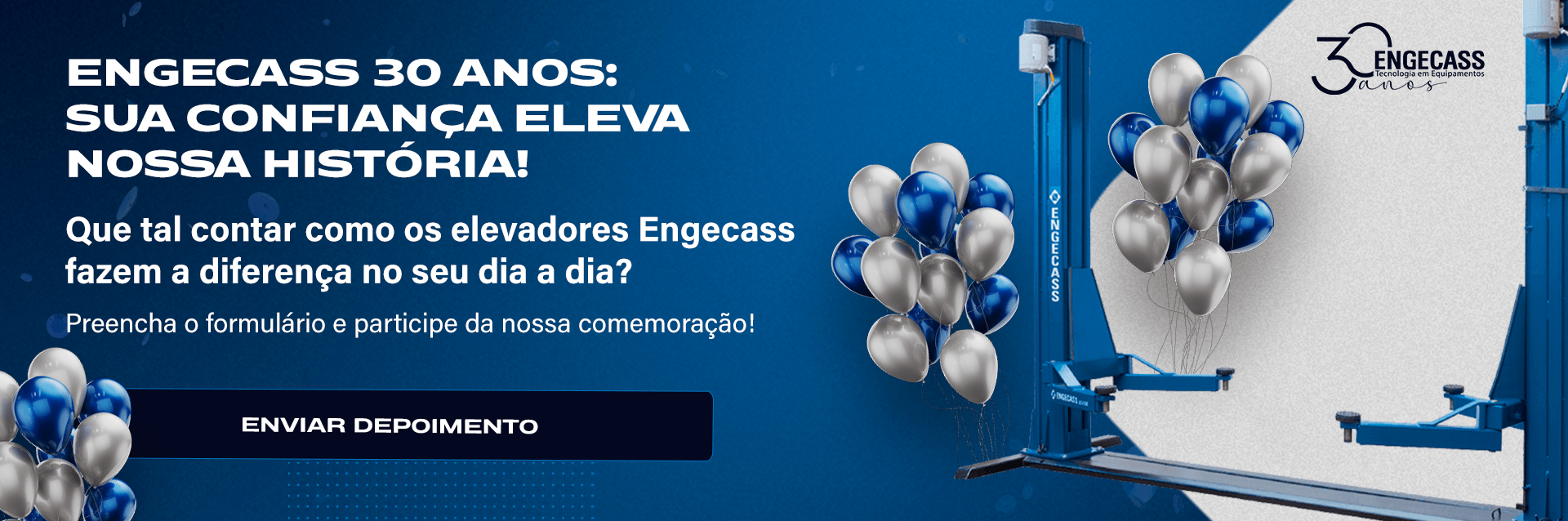 Banner Aniversário da Engecass 2025
